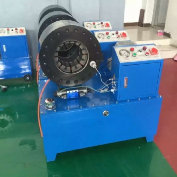 高效 液壓鎖管機 全自動縮管機 膠管扣壓機