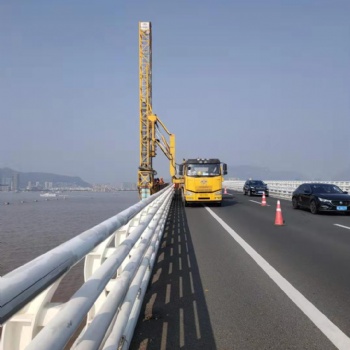 義烏16米桁架式橋梁檢測車租賃，新順暢橋檢車出租價格合理