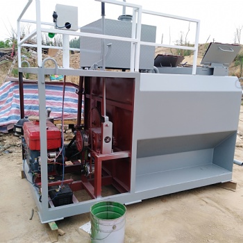 2方小型水泥漿噴灑機(jī)