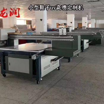 【龍潤】鞋面打印機高落差打印技術(shù)，UV平板打印機鞋子打印效果