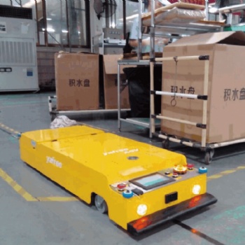 天津阿備默機(jī)器人 磁導(dǎo)航350kg潛伏牽引AGV