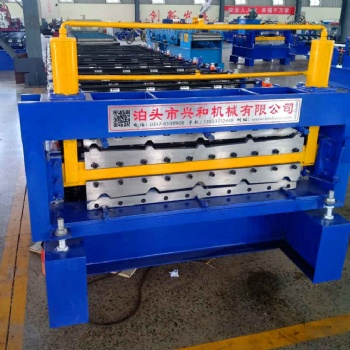 泊頭源頭直供全自動840-900雙層壓瓦機(jī)