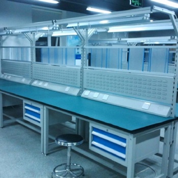 防靜電工作臺(tái)電子廠操作臺(tái)學(xué)校實(shí)驗(yàn)桌車間電腦維修臺(tái)流水線實(shí)驗(yàn)臺(tái)