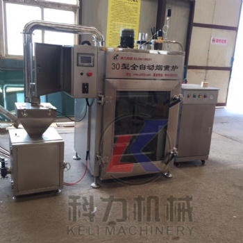 香腸加工設備自動熏烤機 紅腸熏蒸機煙熏爐