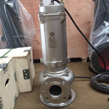 耐酸堿不銹鋼離心泵316不銹鋼潛水泵65WQP15-6-0.75 耐強(qiáng)酸強(qiáng)堿排污潛水泵