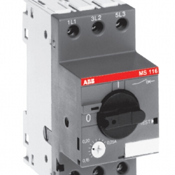 ABB電動機保護用斷路器MS116-16系列開關原裝正品現貨