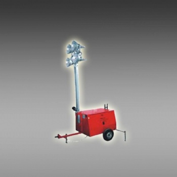 拖拉式移動(dòng)照明燈塔 拖車式照明車 大功率高桿發(fā)電照明車