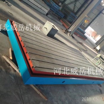 筋板式結(jié)構(gòu)鑄鐵平臺精度穩(wěn)定不易變形的原因