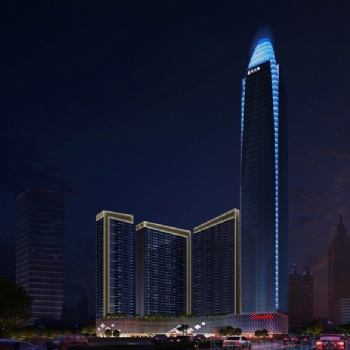 惠州榮燦置業大廈夜景亮化