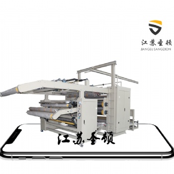 PUR熱熔膠復合機醫用防護服面料貼合設備無紡布防水透氣膜復合機家紡面料貼合機