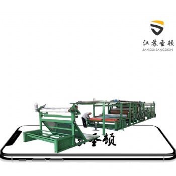 家紡服裝面料貼合機油膠復合機針織布沖鋒衣面料貼合機