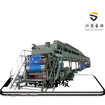 離型紙不干膠雙面膠復合機/高架、平架（橋架式）不干膠復合機 圣頓機械