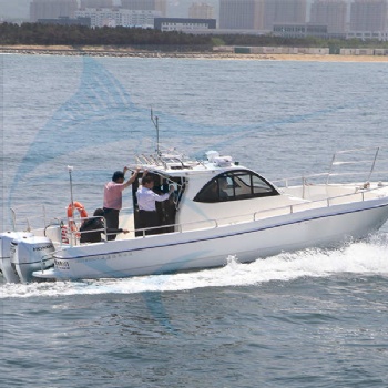 自用釣魚船8人釣魚快艇輕便小快艇專業釣魚艇玻璃鋼海釣快艇廠家