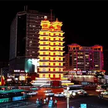 鄭州建筑夜景亮化設(shè)計(jì)要素，河南明亮照明有限公司為您參考
