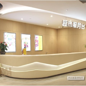 濟南烤漆服務(wù)臺展柜，烤前臺展示柜，吧臺展柜設(shè)計制作