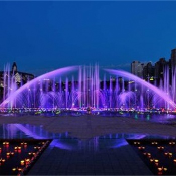 噴泉燈光亮化作用，打造魅力河南夜景新亮點(diǎn)
