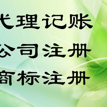 濰坊地區(qū)代理記賬公司注冊(cè)