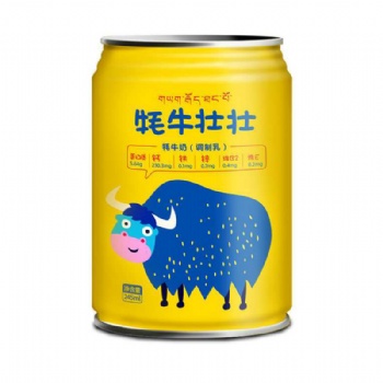 藍逸牦牛壯壯245ml*12罐青少年學(xué)生兒童營養(yǎng)成長牦牛奶