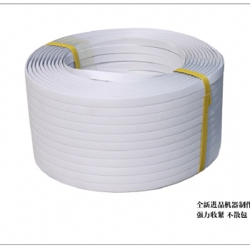 PP半自動(dòng)全自動(dòng)環(huán)保機(jī)用白色 透明捆綁打包帶 環(huán)保通用打包帶