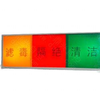 人防通風(fēng)方式信號燈箱
