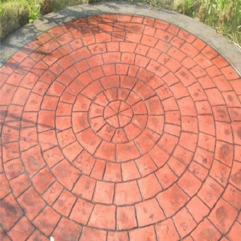 貴州貴陽(yáng)彩色透水地坪供應(yīng) 壓花壓膜地坪 藝術(shù)地坪 地坪材料批發(fā)
