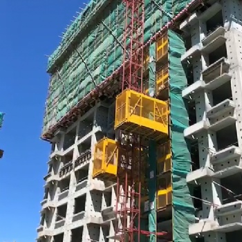 秦皇島鵬凱建機----高空作業(yè)升降機單柱雙籠
