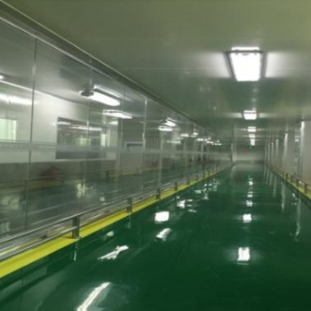 無塵車間凈化車間塑膠件自動噴漆生產(chǎn)線靜電除塵設(shè)備無塵凈化車間