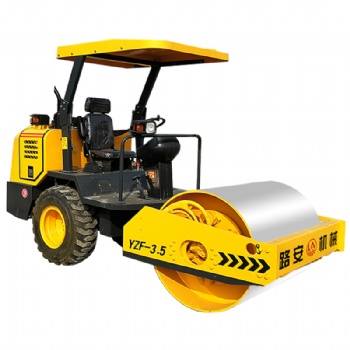 3.5噸單鋼輪液壓振動中小型壓路機(jī)