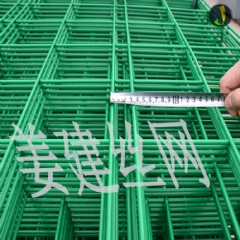 姜建絲網生產銷售雙邊絲護欄網、果園圍網、小區圍欄