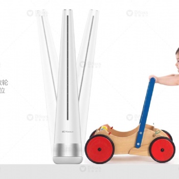 創意有趣的不倒翁無葉風扇設計