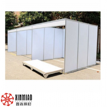 快速展架臨時搭建網(wǎng)紅直播間攤位展示架鋁材辦公室隔墻隔斷展板