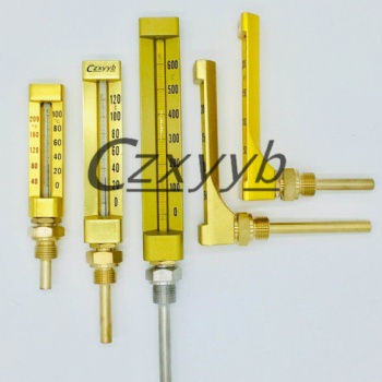 船用V型溫度計(jì) 主機(jī)排溫表 V型溫度計(jì)czxyyb