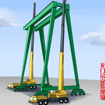 新疆克拉瑪依龍門吊出租6060梁場(chǎng)提梁機(jī)