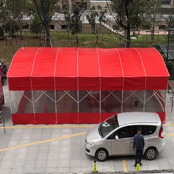 大型倉庫折疊棚移動(dòng)遮陽蓬伸縮大帳篷推拉蓬