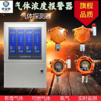 可燃有毒氣體氧氣探測器，實時監測反應迅速