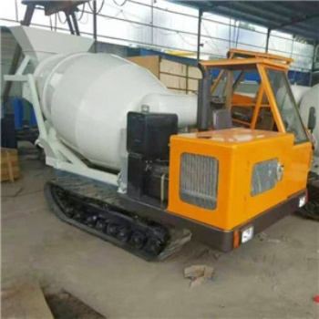 履帶式小型罐車，混凝土運輸車，規格尺寸可定做