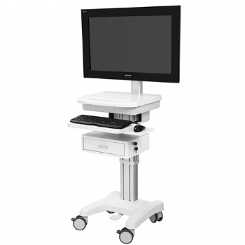 遠(yuǎn)程移動工作站電腦一體機臺車護(hù)理查房車Mobile Workstation