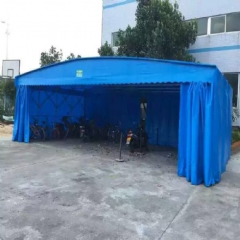 中贊生產(chǎn)推拉雨棚活動帳篷大排檔帳篷遮陽棚倉庫帳篷