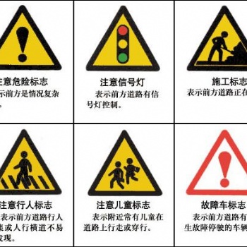 安全標識牌施工工地現場