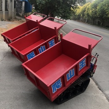 小型履帶運輸車 農(nóng)用果園山地爬坡柴油手扶自卸車 全地形爬山車