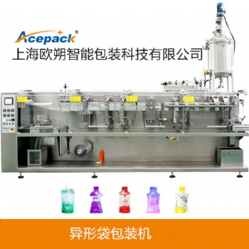 歐朔牌異形袋包裝機(jī)/異形液體灌裝機(jī)/液體灌裝生產(chǎn)線