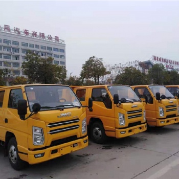 國六江鈴雙排座自卸車 江鈴公路養(yǎng)護車價格廠家