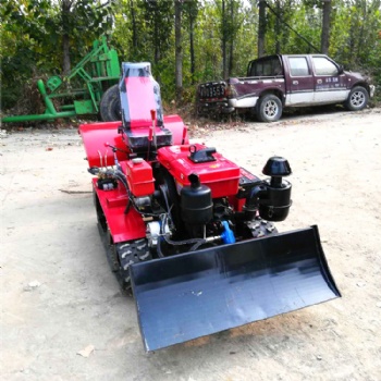 自走式履帶旋耕機 35馬力農(nóng)用果園管理機 山地乘坐式旋耕機