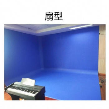 拼接藍箱、免刷漆虛擬演播室摳像藍綠箱方案