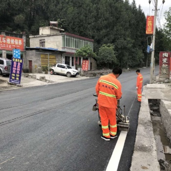 榮昌道路劃線 重慶小區(qū)公路熱熔型標線施工公司