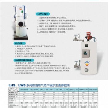 山東藍天鍋爐供河北LHS、LWS系列立式燃油、燃氣蒸汽、熱水鍋爐