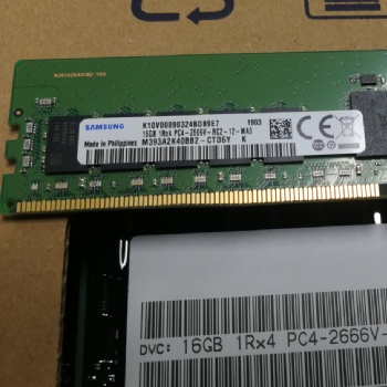 M392K40BB2-CTD三星全新原廠16G 1RX4 2666V RDIMM服務(wù)器內(nèi)存