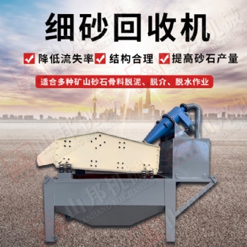 各種尾礦干排沙細沙回收機 降低細沙流失泥沙分離機 旋流器提取機
