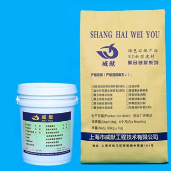 聚合物砂漿，粘接力強，固化迅速，防水抗滲耐腐蝕