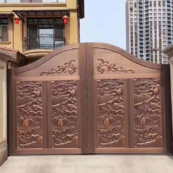 金銅韻庭院銅門 小區銅門 防盜門